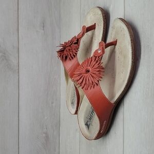 Mephisto Womens Air Relax Comfort Sandals Flip Flop shoes sz 37 US 7